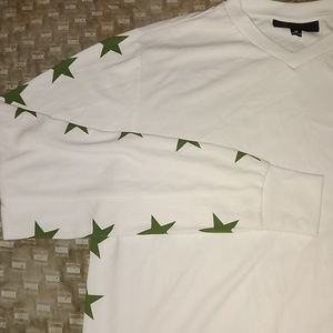 NWOT XS BLACK SCALE BLVCK SCVLE LS 'Stars' Jersey